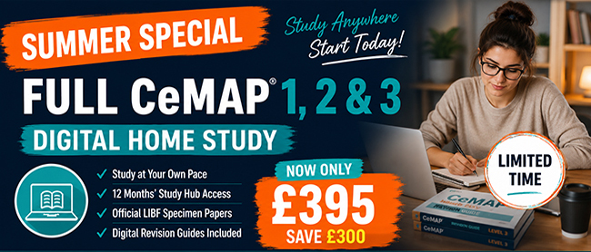 CeMAP Home STudy Special Offer