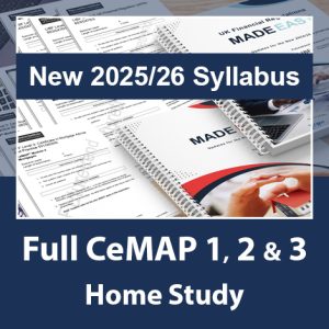 Full CeMAP 1, 2 & 3 – Home Study – New 2025/26