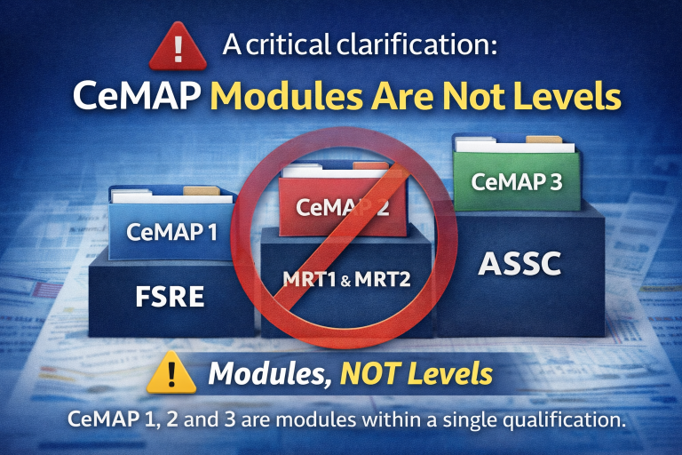 CeMAP 1, 2 and 3 Explained in Plain English (2025/26)