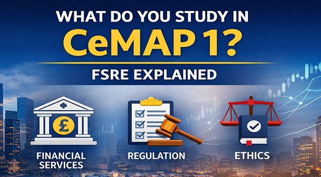 What you study in CeMAP 1 (FSRE) and why it matters