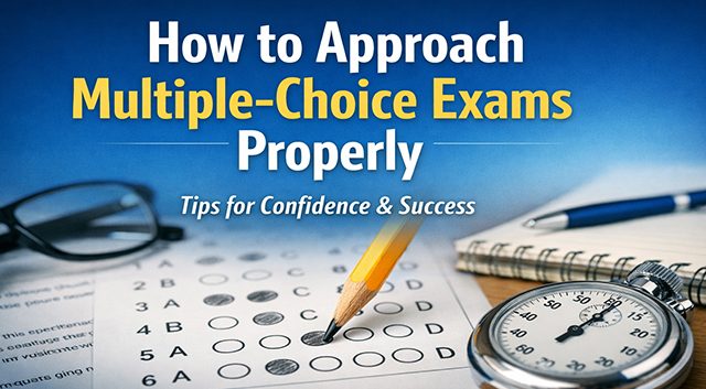 How to Approach Multiple-Choice Exams Properly