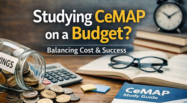 Studying CeMAP on a budget without damaging your chances