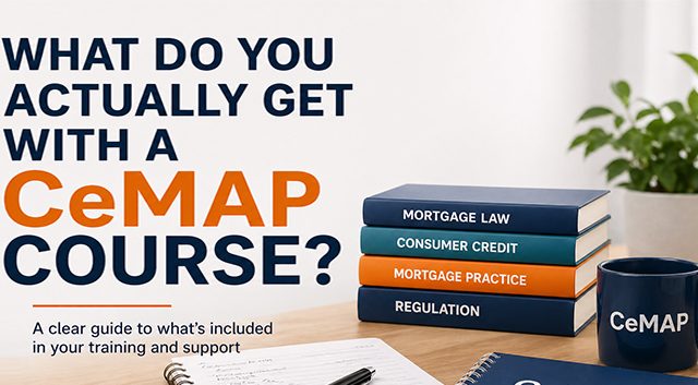 What do you actually get with a CeMAP course?