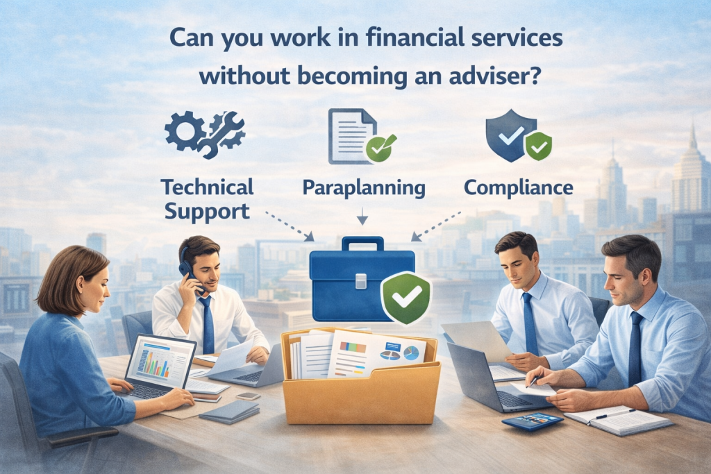 Working in financial services roles without becoming a mortgage adviser after CeMAP