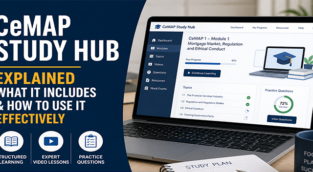 What the CeMAP Study Hub actually includes (and how to use it properly)