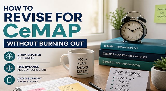 How to Revise for CeMAP Without Burning Out