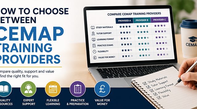 How to Choose Between CeMAP Training Providers