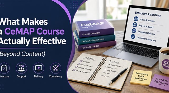 What Makes a CeMAP Course Actually Effective (Beyond Content)?