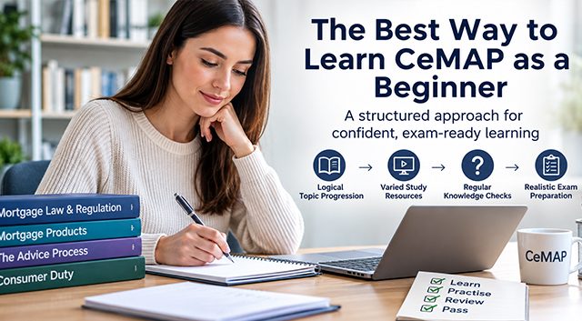 How CeMAP Courses Should Be Structured to Support Beginners